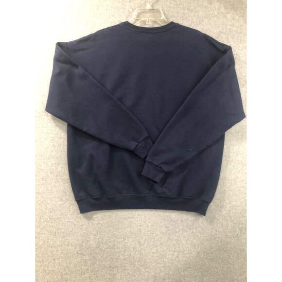 Ugly Christmas Sweater XL Mike Tyson Joke Merry Chrithmith Navy Party Novelty - Picture 5 of 6